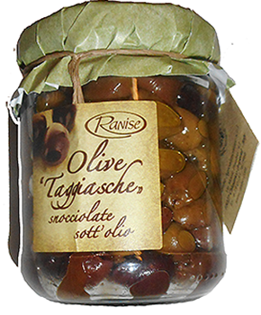 Taggiasche olijfjes 180 gr